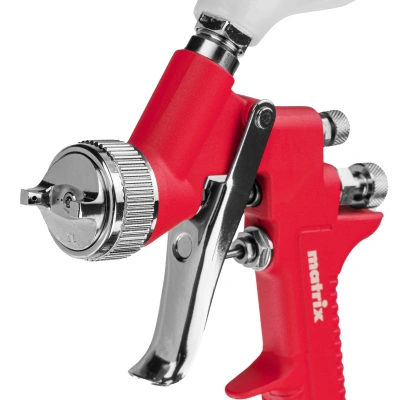 Краскораспылитель HP пневмат. с верхним бачком V= 0,6 л, сопло диаметром 1.7 мм Matrix купить в Москве с доставкой по всей России | ProtosMarket.ru