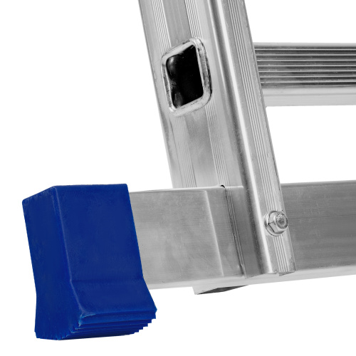 Лестница, 2 х 12 ступеней, алюминиевая, двухсекционная, Сибртех купить в Москве с доставкой по всей России | ProtosMarket.ru