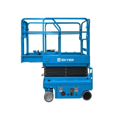 Самоходный ножничный подъемник SKYER PL0524 с выдвижной платформой (узкая база) купить в Москве с доставкой по всей России | ProtosMarket.ru