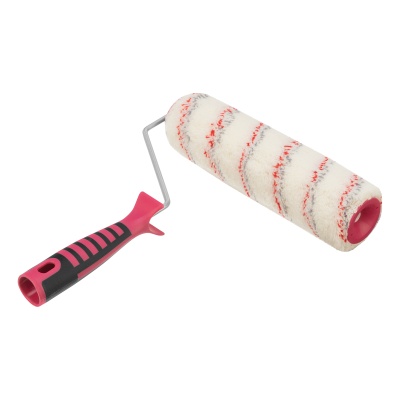 Валик "Нейлон Люкс" с двухкомпонентной ручкой, 250 мм, ворс 18 мм, D 48 мм, D ручки 6 мм, полиамид Matrix купить в Москве с доставкой по всей России | ProtosMarket.ru