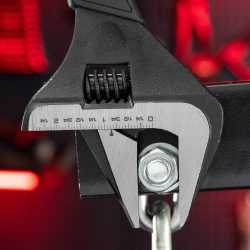 Ключ разводной, тонкие губки, фосфатированный, двухкомпонентная рукоятка, 300 мм, PRO Matrix купить в Москве с доставкой по всей России | ProtosMarket.ru