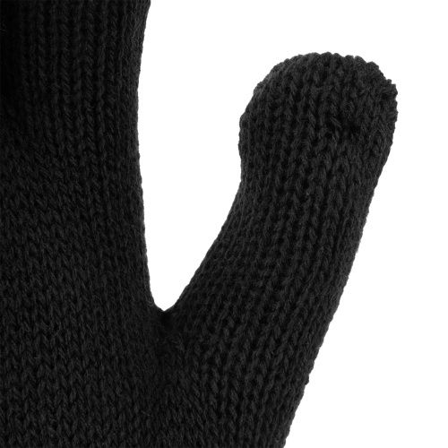 Перчатки трикотажные, акрил, двойные, черный, двойная манжета Сибртех купить в Москве с доставкой по всей России | ProtosMarket.ru