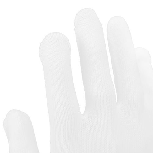 Перчатки Нейлон, 13 класс, белые, L купить в Москве с доставкой по всей России | ProtosMarket.ru