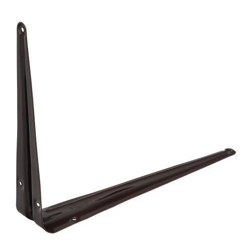 Кронштейн угловой с ребром, 200 х 250 мм, коричневый Сибртех купить в Москве с доставкой по всей России | ProtosMarket.ru