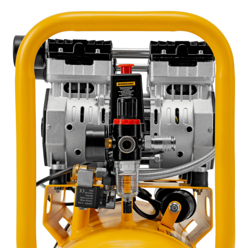 Компрессор безмасляный, малошумный DLS 1500/50, 1500 ВТ, 2x750, 50 л, 260 л/мин Denzel купить в Москве с доставкой по всей России | ProtosMarket.ru