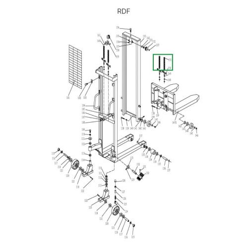 Цепь гидроузла  для RDF1016 купить в Москве с доставкой по всей России | ProtosMarket.ru
