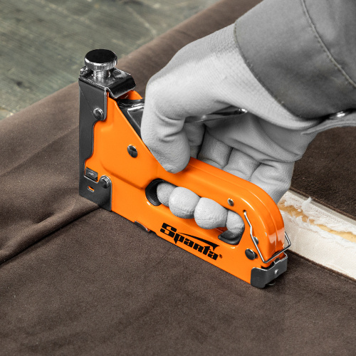 Скобы, 12 мм, для мебельного степлера, тип 53, 1000 шт, Sparta купить в Москве с доставкой по всей России | ProtosMarket.ru