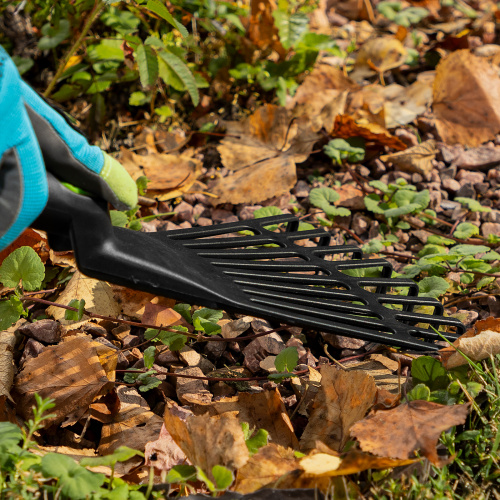 Грабли веерные 9 - зубые, 175 х 350 мм, пластиковые, Nylon, Palisad купить в Москве с доставкой по всей России | ProtosMarket.ru