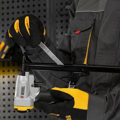 Скобы 21GA для пнев. степл., 12мм, шир. - 0,95мм, тол. - 0,6мм, шир. скобы - 12,8мм, 5000шт Denzel купить в Москве с доставкой по всей России | ProtosMarket.ru