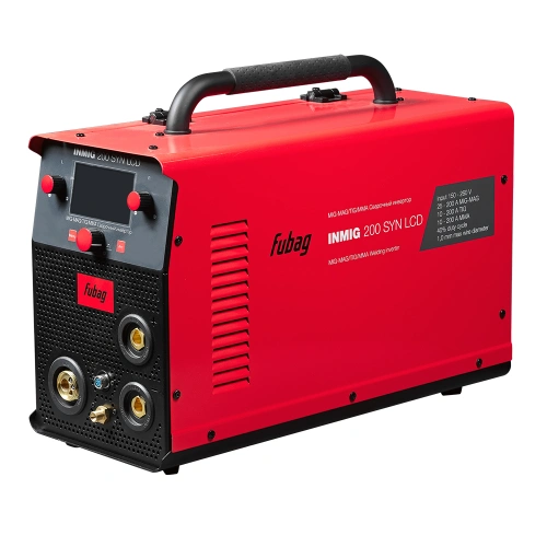 Полуавтомат сварочный FUBAG INMIG 200 SYN LCD (новый дисплей) с горелкой FB 250 3 м (FB 250 Ergo 3 м) купить в Москве с доставкой по всей России | ProtosMarket.ru