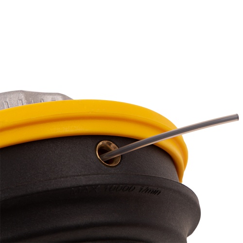 Катушка триммерная полуавтоматическая, легкая заправка лески, гайка M10x1.25, винт M10-M10, алюминиевая кнопка Denzel купить в Москве с доставкой по всей России | ProtosMarket.ru