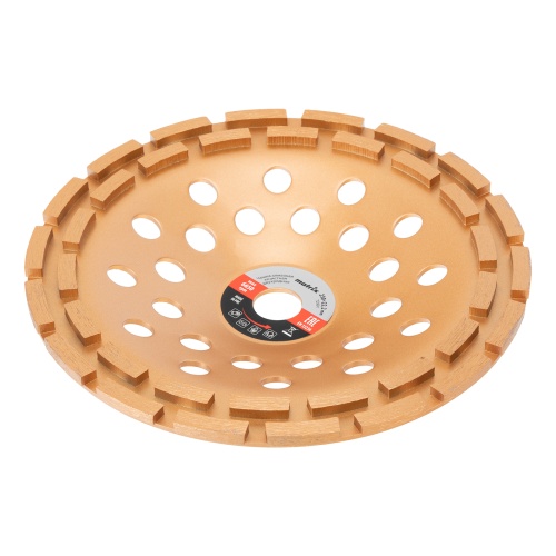 Чашка алмазная зачистная, 230 мм, двухрядная Matrix купить в Москве с доставкой по всей России | ProtosMarket.ru