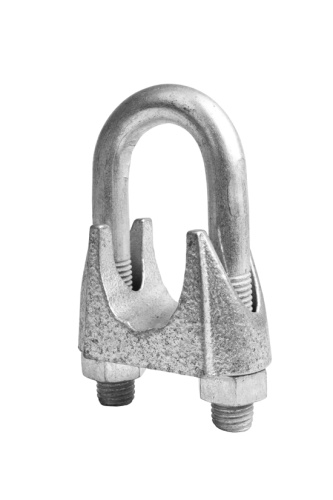 Зажим канатный DIN 741 М40 купить в Москве с доставкой по всей России | ProtosMarket.ru