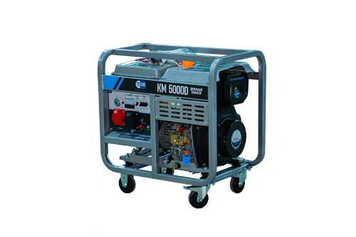 Генератор дизельный 5,0 кВт 380В/1,6 кВт 220В 15 л с электростартером TOR KM5000D* купить в Москве с доставкой по всей России | ProtosMarket.ru
