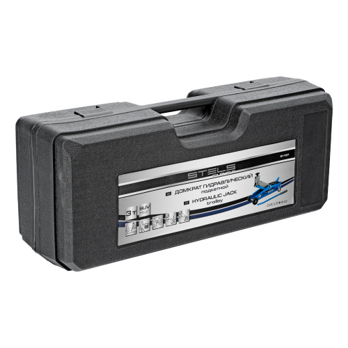 Домкрат гидравлический подкатной, высокий подъем, 3т, SUV, 190-535 мм, в кейсе Stels купить в Москве с доставкой по всей России | ProtosMarket.ru