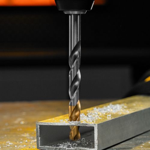 Сверло спиральное по металлу 11 x 142 мм, Р6М5, Golden Tip  Denzel купить в Москве с доставкой по всей России | ProtosMarket.ru