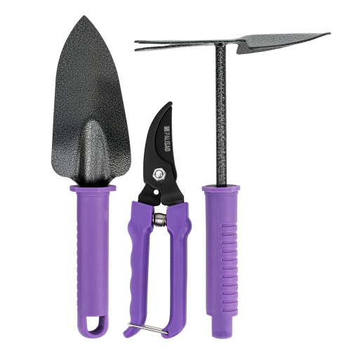 Набор садового инструмента с секатором, пластиковые рукоятки, 3 предмета, Standard, Palisad купить в Москве с доставкой по всей России | ProtosMarket.ru