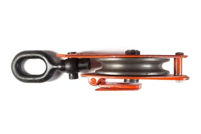 Блок монтажный однорольный с  ушком TOR 10 т с откидной щекой купить в Москве с доставкой по всей России | ProtosMarket.ru