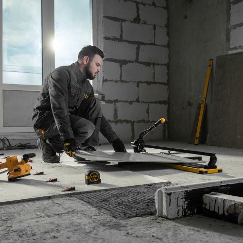 Плиткорез рельсовый 800х16мм, каретка на подш., стальная станина, усил. рукоятка-пенал Denzel купить в Москве с доставкой по всей России | ProtosMarket.ru