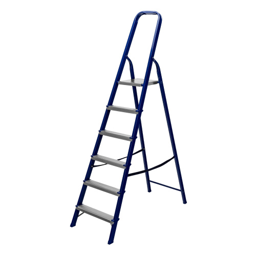Стремянка, 6 ступеней, стальная, Сибртех купить в Москве с доставкой по всей России | ProtosMarket.ru