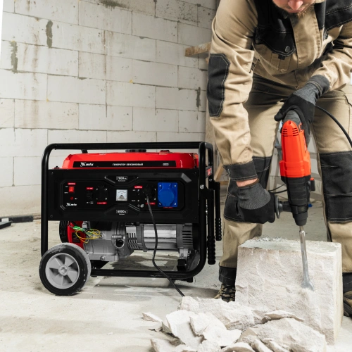 Генератор бензиновый RS-9000, 7 кВт, 230В, ручной стартер MTX купить в Москве с доставкой по всей России | ProtosMarket.ru