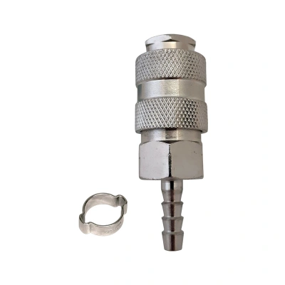 FUBAG Разъемное соединение рапид (муфта), елочка 6мм с обжимным кольцом 6х11мм