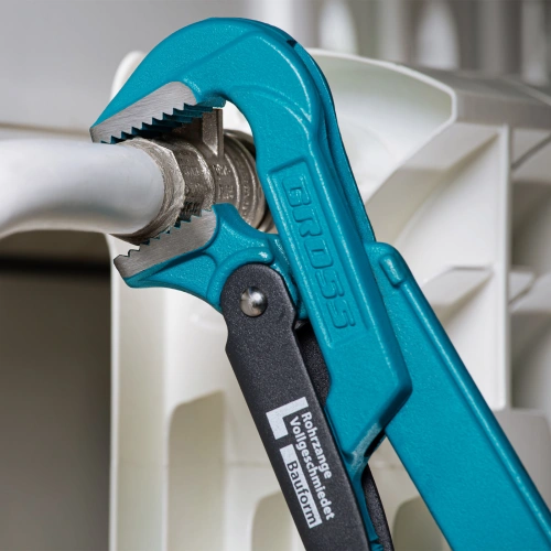 Ключ трубный рычажный 1, №1, цельнокованый, CrV, тип "L" Gross купить в Москве с доставкой по всей России | ProtosMarket.ru