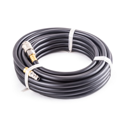 Резиновый маслостойкий воздушный шланг с фитингами Rapid, 20 бар, 12х6 мм, 15 м. AERO купить в Москве с доставкой по всей России | ProtosMarket.ru