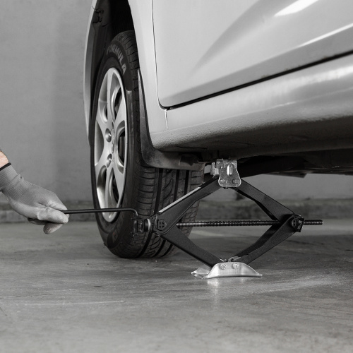 Домкрат ромбический винтовой универсальный ТУ 5.16-469-0213-04, 0,9 т, 100-395 мм Россия купить в Москве с доставкой по всей России | ProtosMarket.ru