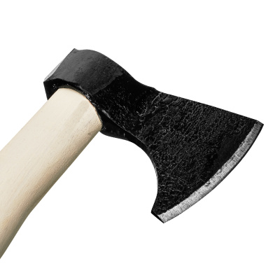 Топор кованый, в сборе, 700/950 г, деревянное топорище, 400 мм, таежный "Олень" купить в Москве с доставкой по всей России | ProtosMarket.ru