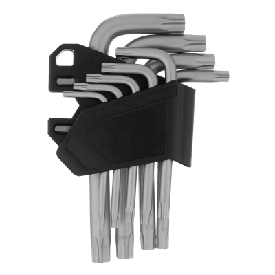Набор ключей имбусовых Torx-Tempered, TT10-50, CrV, 9 шт. Сибртех купить в Москве с доставкой по всей России | ProtosMarket.ru