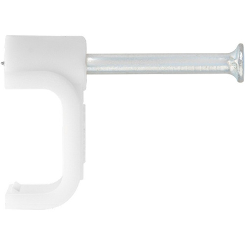 Скобы электроустановочные, 9 мм, прямоугольный профиль, 40 шт Сибртех купить в Москве с доставкой по всей России | ProtosMarket.ru