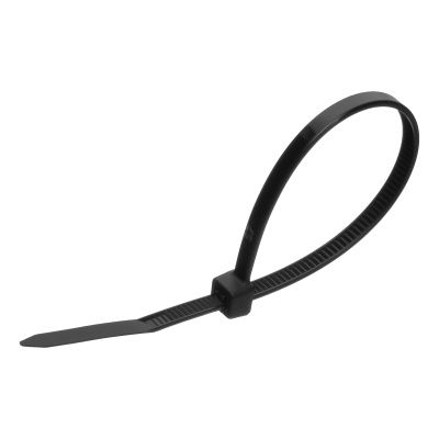 Хомуты, 150 х 3.6 мм, пластиковые, черные, 100 шт Сибртех купить в Москве с доставкой по всей России | ProtosMarket.ru