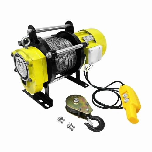 Лебедка электрическая LITELIFT KCD-500 кг 380в с канатом 50м купить в Москве с доставкой по всей России | ProtosMarket.ru