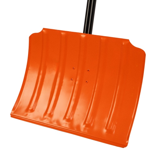 Лопата для уборки снега стальная, 470х335х1335 мм, стальной черенок, Россия Сибртех купить в Москве с доставкой по всей России | ProtosMarket.ru