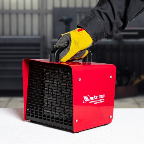 Тепловая пушка керамическая SHCL-3000, квадратная, 230 В, 480 м3/ч, 1/3 кВт// MTX купить в Москве с доставкой по всей России | ProtosMarket.ru