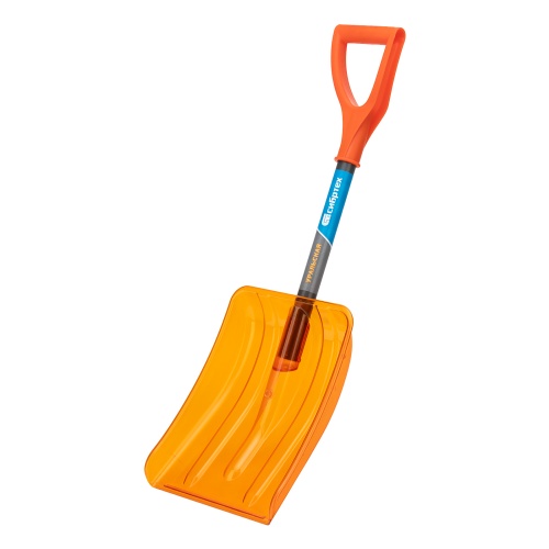Лопата для уборки снега, поликарбонат, 270х360х840 мм, стальной черенок, усиленная Сибртех купить в Москве с доставкой по всей России | ProtosMarket.ru