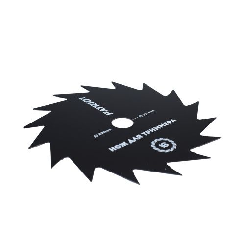 Нож PATRIOT TBS 16 для триммера (230х25.4 мм, 16 зубьев) купить в Москве с доставкой по всей России | ProtosMarket.ru