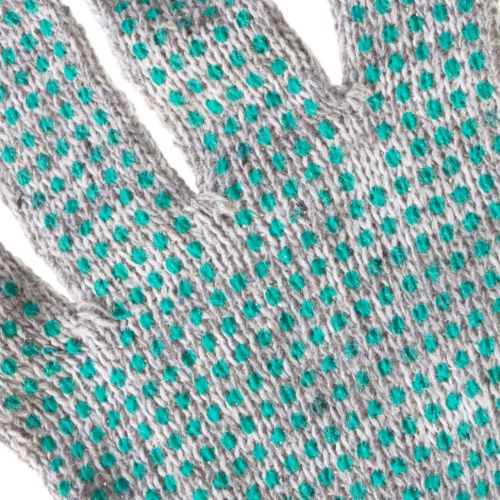 Перчатки трикотажные, ПВХ "Точка", меланж, 6 пар в упаковке, 7 класс купить в Москве с доставкой по всей России | ProtosMarket.ru