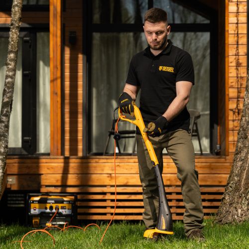 Удлинитель-шнур силовой Garden Series, ПВС, 10м, 1 розетка 3 x 1,5 мм, Denzel купить в Москве с доставкой по всей России | ProtosMarket.ru