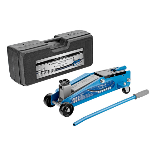 Домкрат гидравлический подкатной, высокий подъем, 3т, SUV, 190-535 мм, в кейсе Stels купить в Москве с доставкой по всей России | ProtosMarket.ru