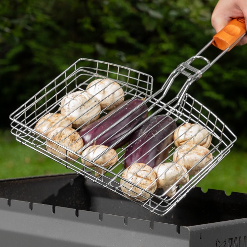 Решетка гриль 305 х 235 х 55 мм, объемная, хромированная Camping Palisad купить в Москве с доставкой по всей России | ProtosMarket.ru