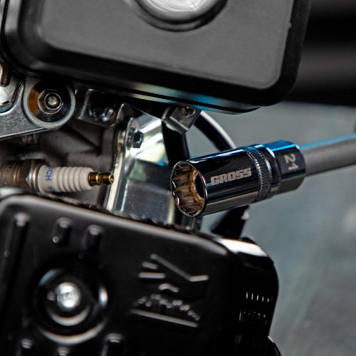 Головка торцевая свечная, магнитная, двенадцатигранная, 21 мм, под квадрат 1/2 Gross купить в Москве с доставкой по всей России | ProtosMarket.ru