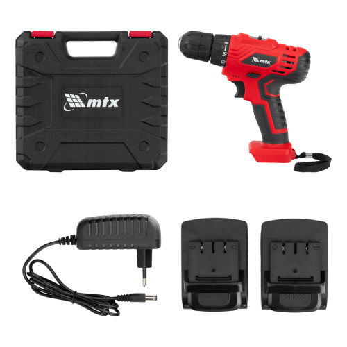 Дрель-шуруповерт аккумуляторная MCDL-12-02, Li-Ion, 12 В, 2 акк. MTX купить в Москве с доставкой по всей России | ProtosMarket.ru