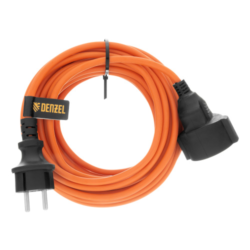 Удлинитель-шнур силовой Garden Series, б/з, ПВС, 10м, 1 розетка, 2 x 1,5 мм, Denzel купить в Москве с доставкой по всей России | ProtosMarket.ru