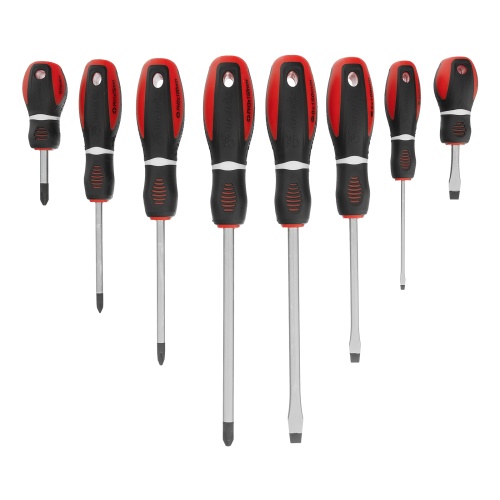 Набор отверток "Era", 8 шт, CrV, трехкомпонентная рукоятка Matrix купить в Москве с доставкой по всей России | ProtosMarket.ru