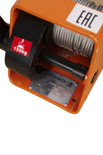 Лебедка ручная TOR GR-150 г/п 150 кг длина троса 20 м купить в Москве с доставкой по всей России | ProtosMarket.ru