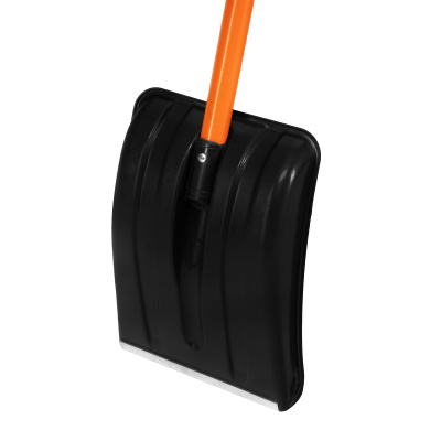 Лопата для уборки снега полипропиленовая, 275х365х790 мм, стальной черенок, Stels купить в Москве с доставкой по всей России | ProtosMarket.ru