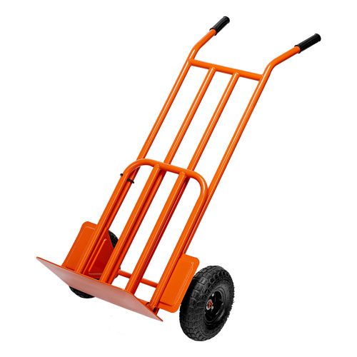 Тележка ручная 2-х колесная, усиленная, г/п 250кг, откидная платформа 530х400мм Сибртех купить в Москве с доставкой по всей России | ProtosMarket.ru