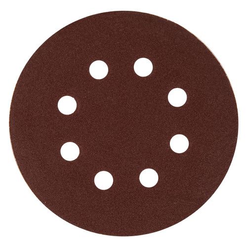 Круг абразивный на ворсовой подложке под "липучку", перфорированный, P 220, 125 мм, 5 шт Matrix купить в Москве с доставкой по всей России | ProtosMarket.ru